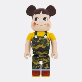 Be@rbrick Bape x Pekochan Green - 1000%