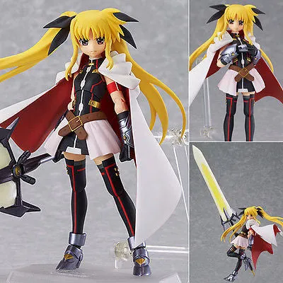 Figma 186 Fate Testarossa Blaze Form Magical Girl Lyrical Nanoha Max Factory [SOLD OUT]