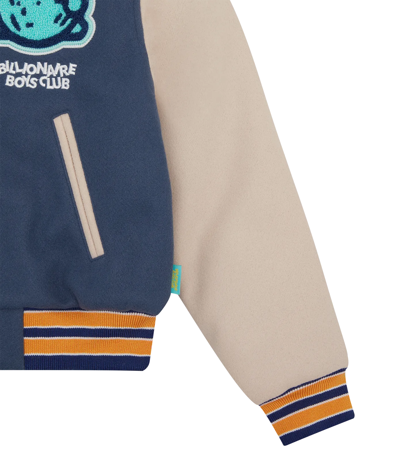 KIDS ASTRO VARSITY JACKET - BLUE