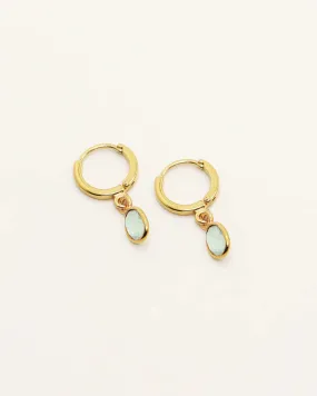 Nilaï Gaia Earrings - Light Green