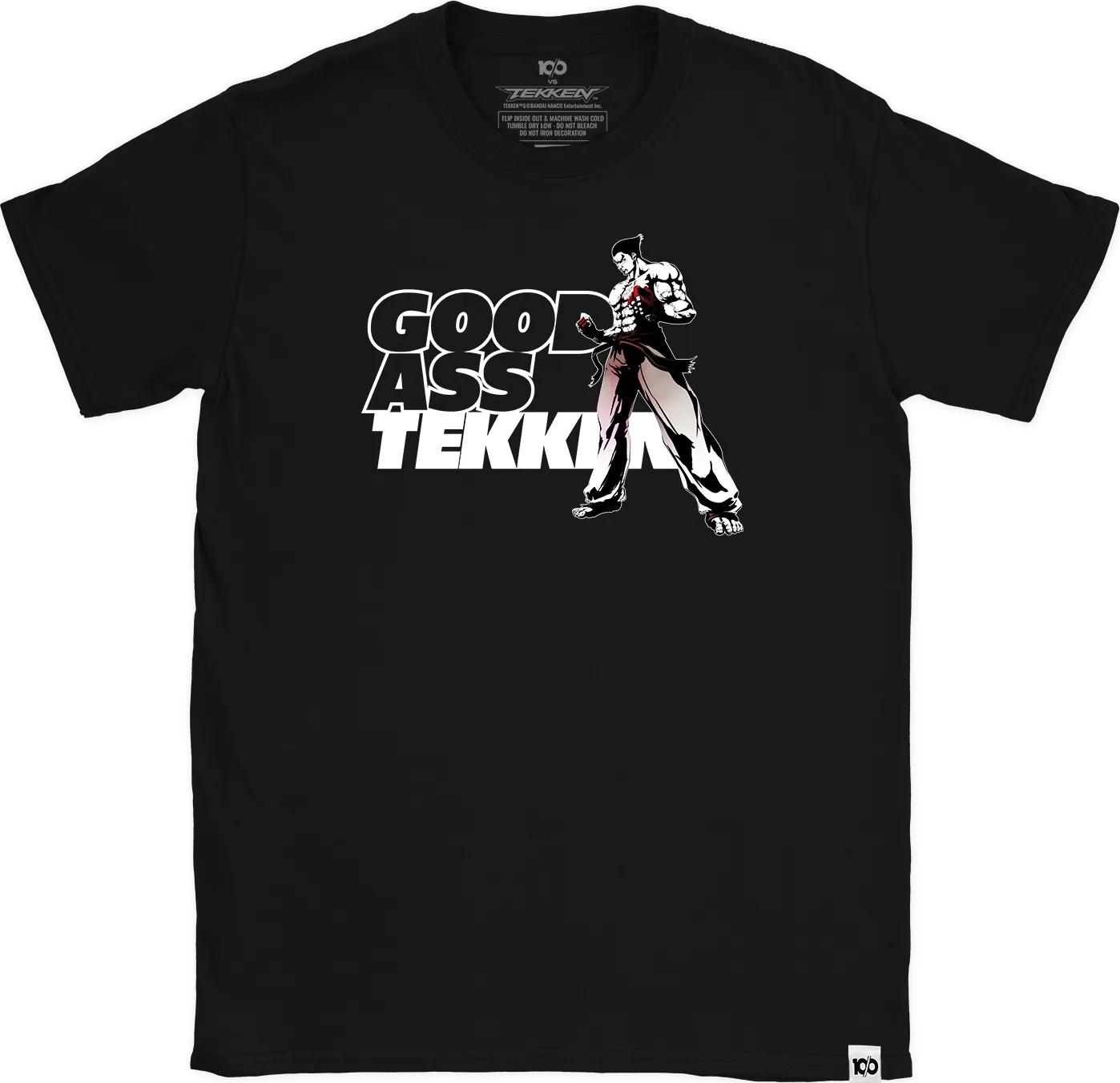 TEKKEN 'GOOD ASS TEKKEN Wave 2 Kazuya' T-Shirt - Black